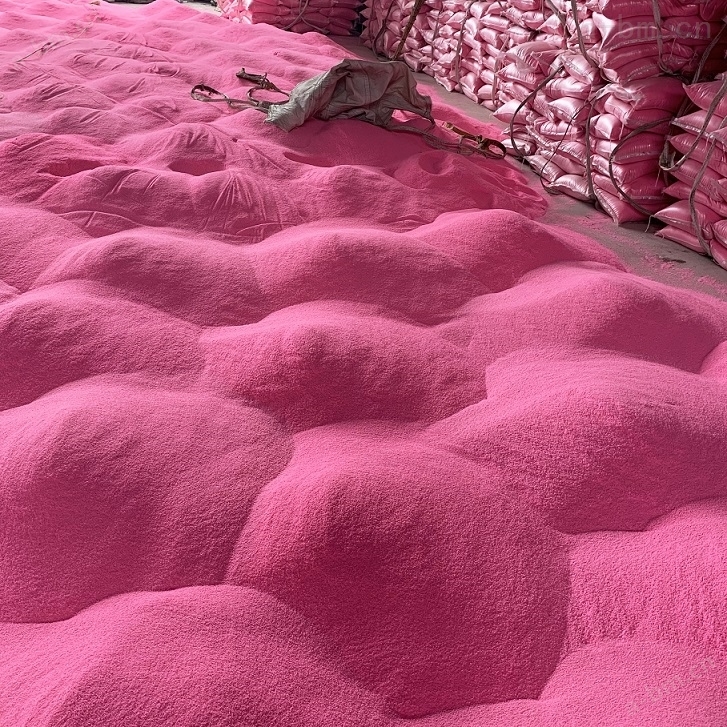 旅游风景区海滩用粉色沙滩沙 染色彩砂